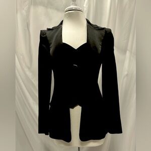 NWT ALBERTA FERRETTI BLAZER WITH ATTACHED VEST